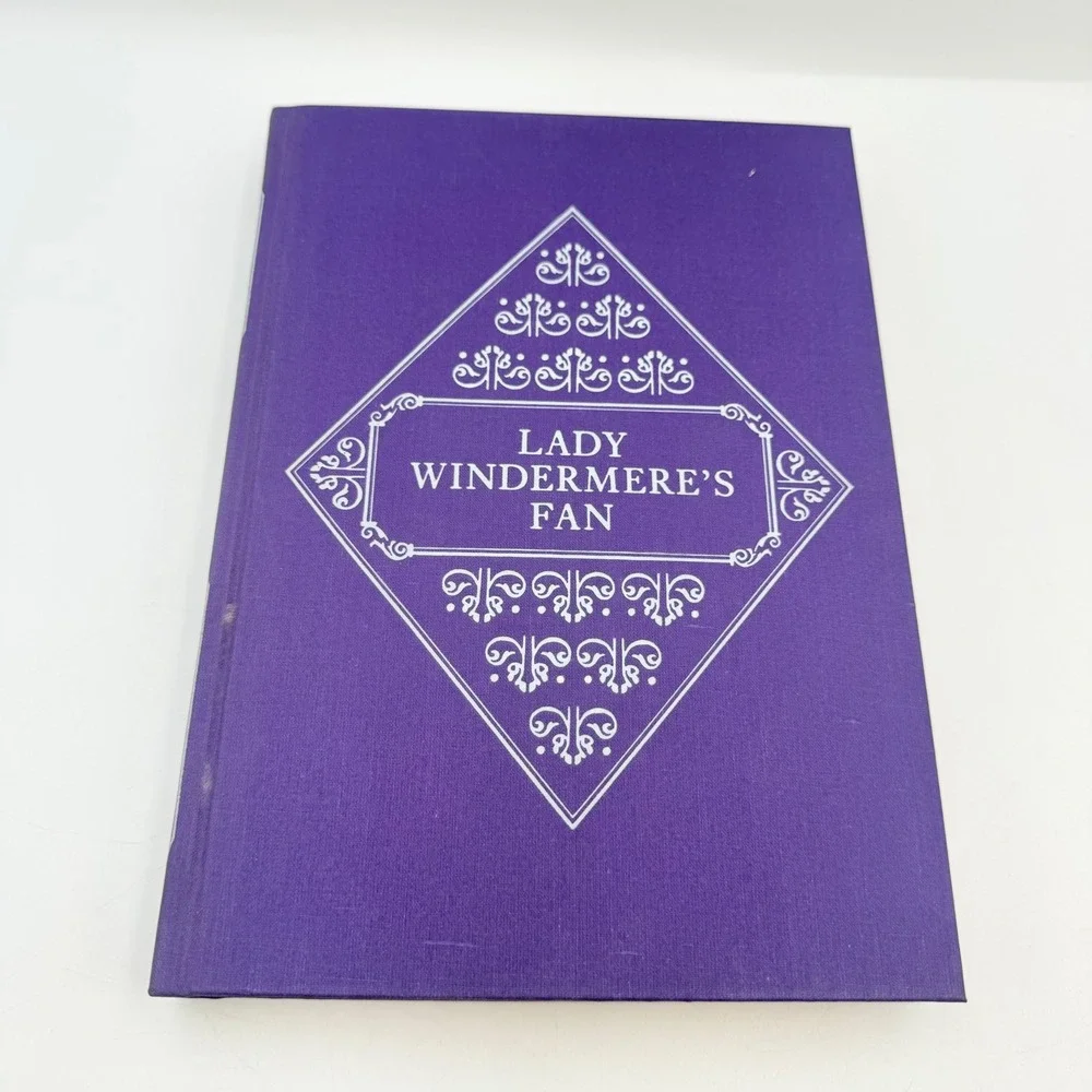 Lavender Decorative Book Box - Purple Accent Home Décor